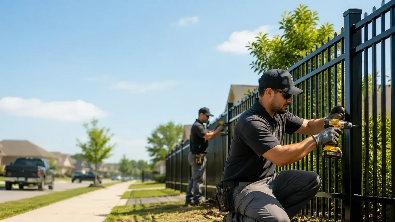 Metal Fence Installation in Green Lane, PA